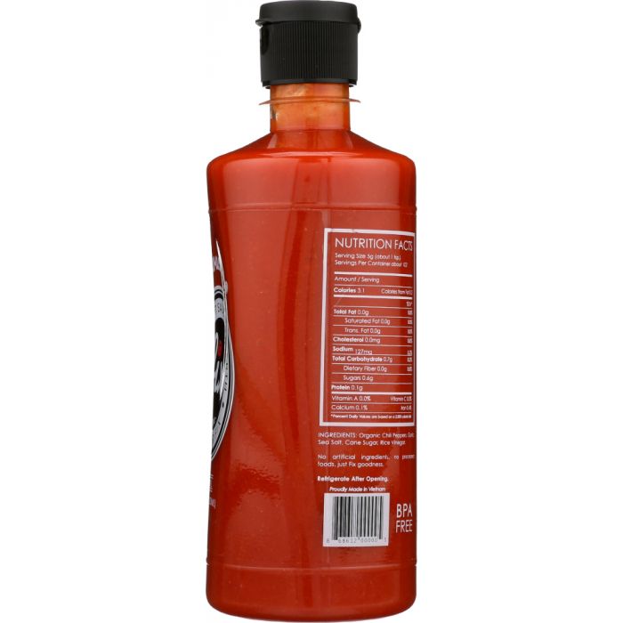 FIX HOT SAUCE: Sauce Hot Sriracha, 17 oz