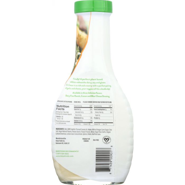 DAIYA: Dressing Dairy Free Creamy Caesar, 8.36 oz