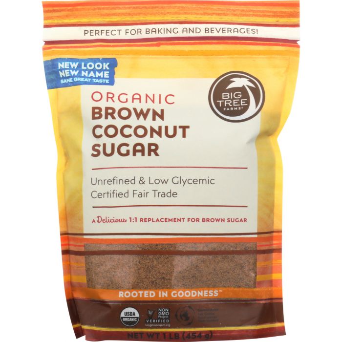 BIG TREE FARMS: Organic Coconut Palm Sugar Blonde, 16 oz