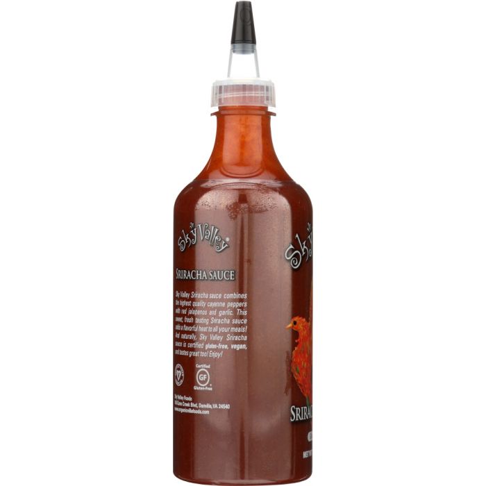 ORGANICVILLE: Sky Valley Sauce Sriracha, 18.5 oz