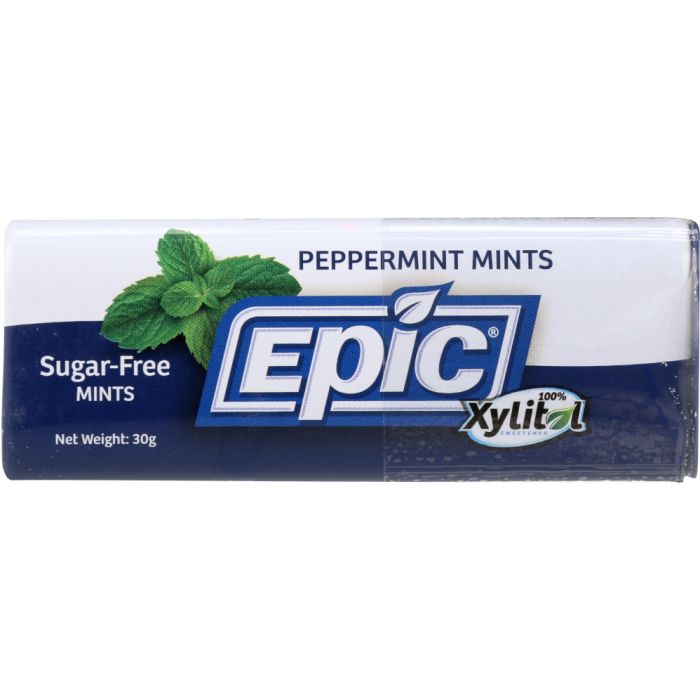 EPIC DENTAL: Peppermint Xylitol Mints, 60 pc