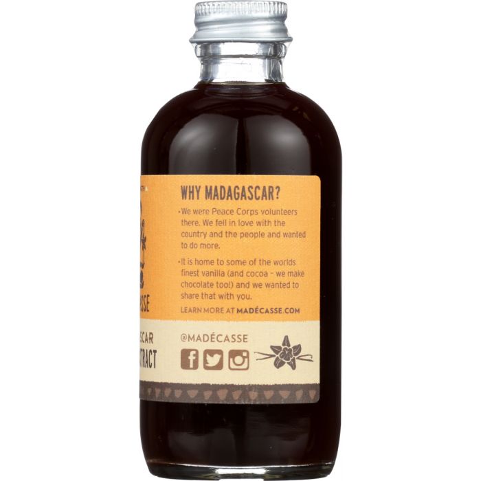 MADECASSE: Pure Vanilla Extract, 4 oz