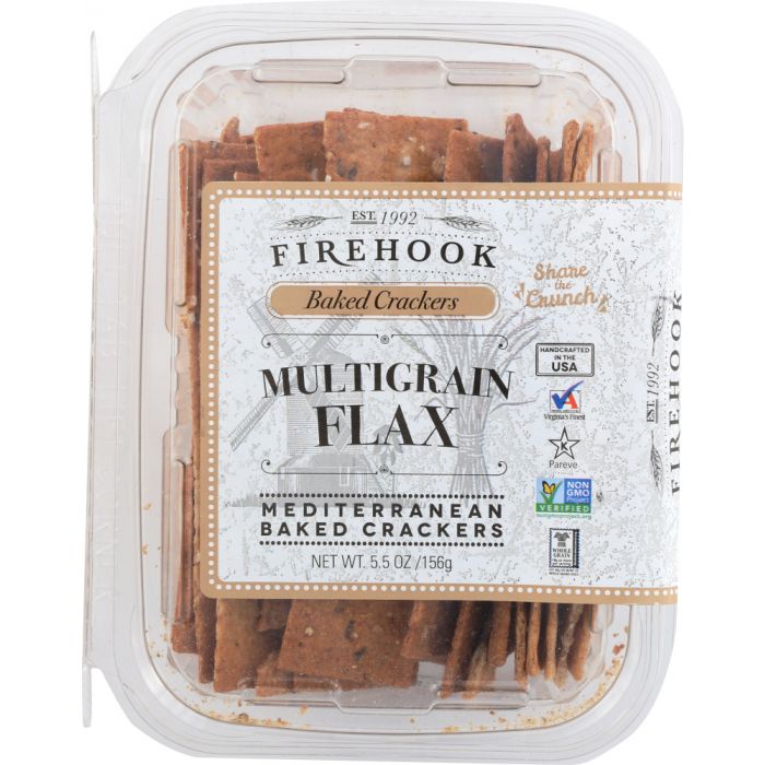 FIREHOOK: Multigrain Cracker Snack Box, 5.5 oz