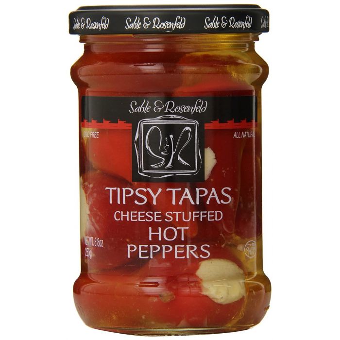 SABLE & ROSENFELD: Tipsy Tapas Hot Peppers, 8.8 oz