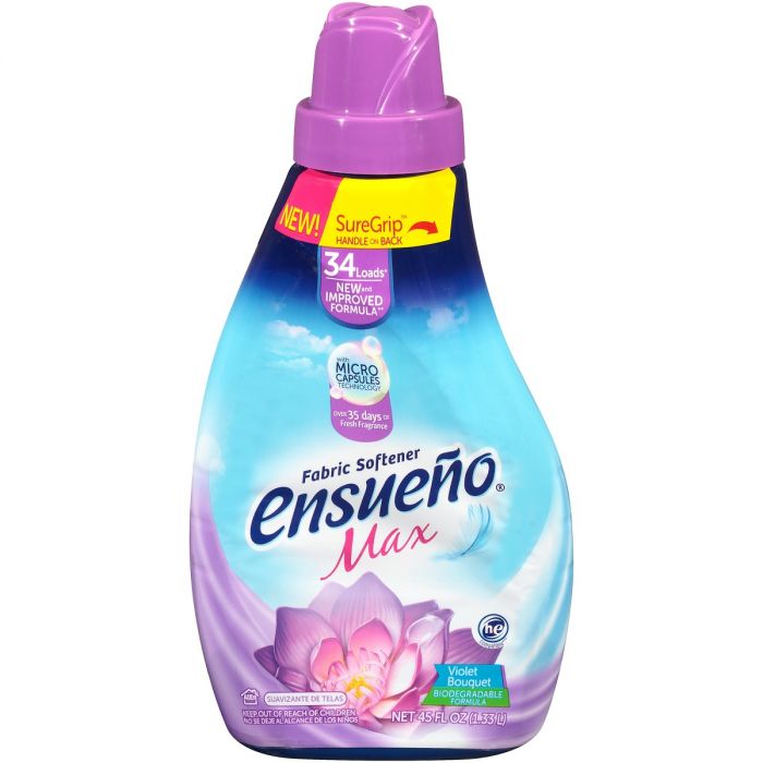 ENSUENO: Violet Bouquet Fabric Softener, 45 oz