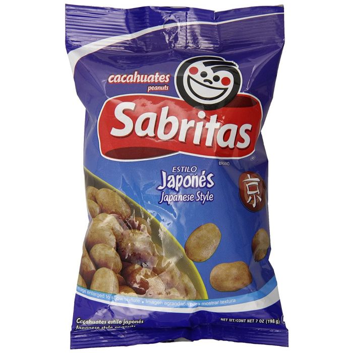 GAMESA: Sabritas Pnut Japnse, 7 oz