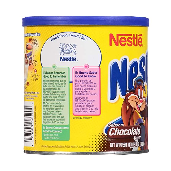 NESQUIK: Mix Quick Chocolate Hispanic, 14.1 oz