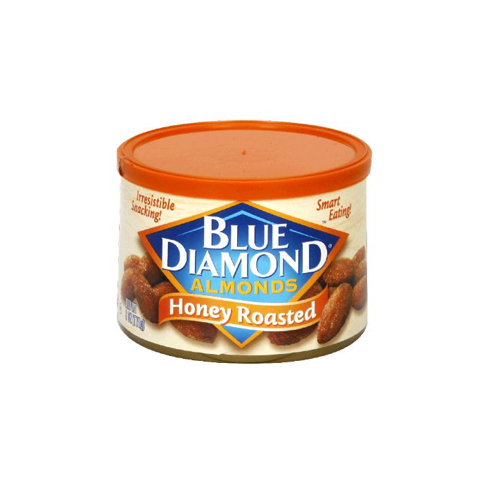 BLUE DIAMOND: Almonds Honey Roasted, 6 oz