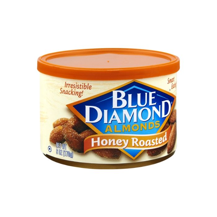 BLUE DIAMOND: Almonds Honey Roasted, 6 oz