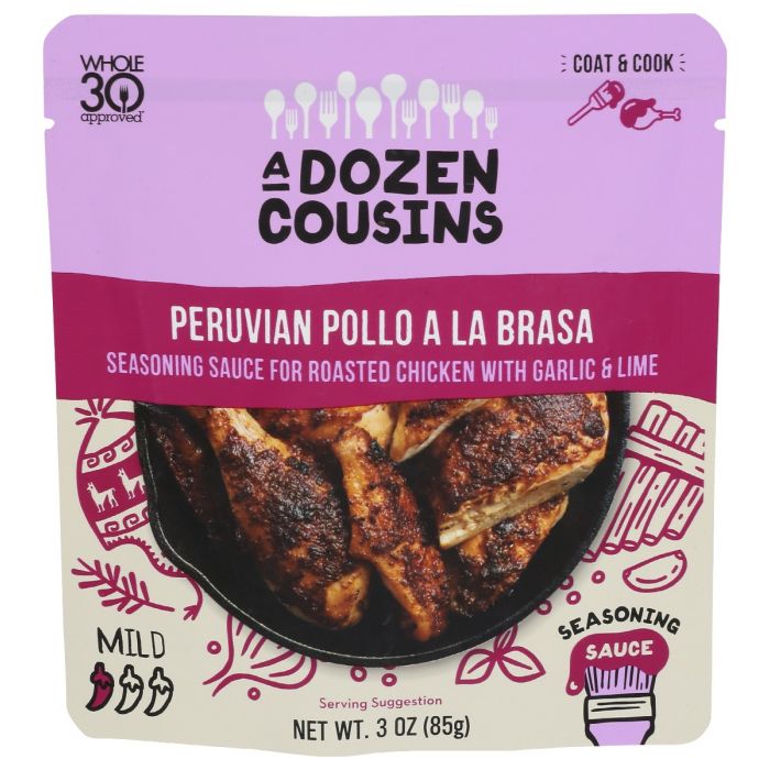 A DOZEN COUSINS: Peruvian Pollo A La Brasa Seasoning, 3 oz