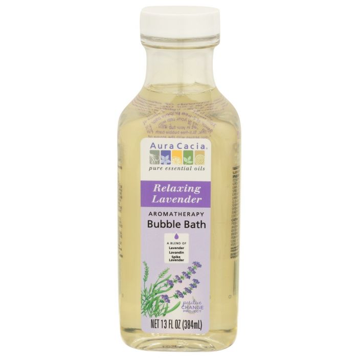 AURA CACIA: Relaxing Lavender Bubble Bath, 13 oz