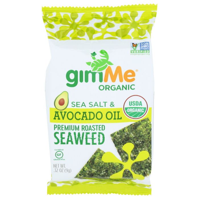 GIMME: Premium Organic Seaweed Sea Salt and Avocado Oil, 0.32 oz