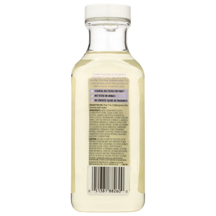 AURA CACIA: Relaxing Lavender Bubble Bath, 13 oz