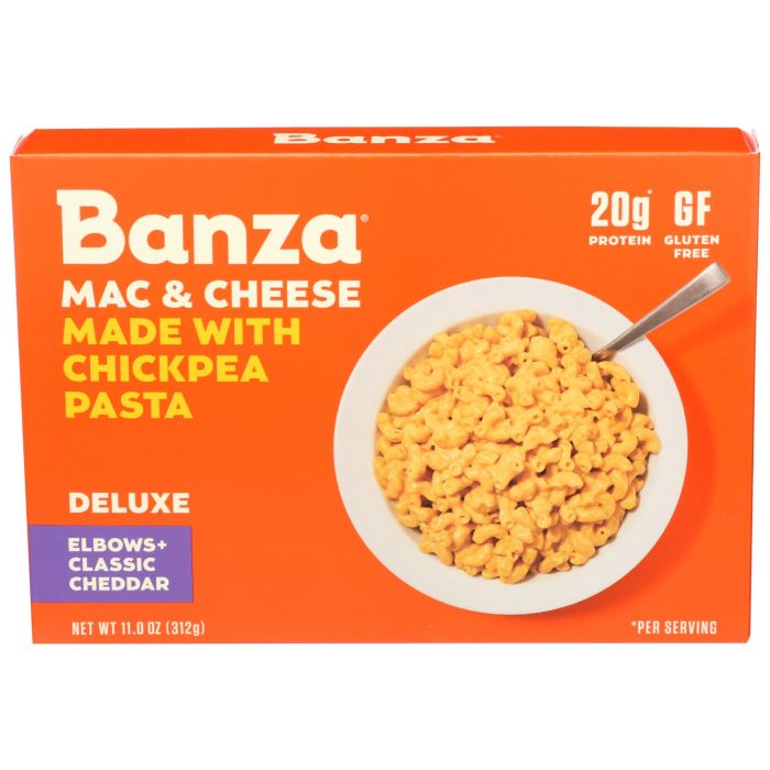 BANZA: Deluxe Cheddar Mac And Cheese, 11 oz