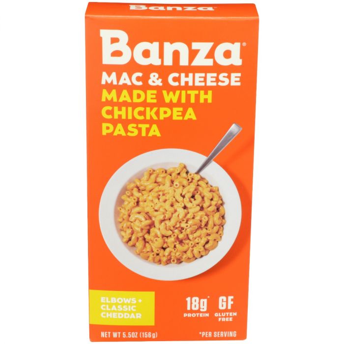 BANZA: Elbows Classic Cheddar Mac And Cheese, 5.5 oz