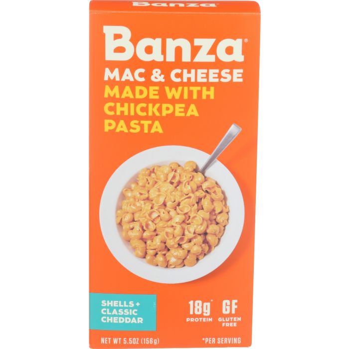 BANZA: Shells Classic Cheddar Mac And Cheese, 5.5 oz