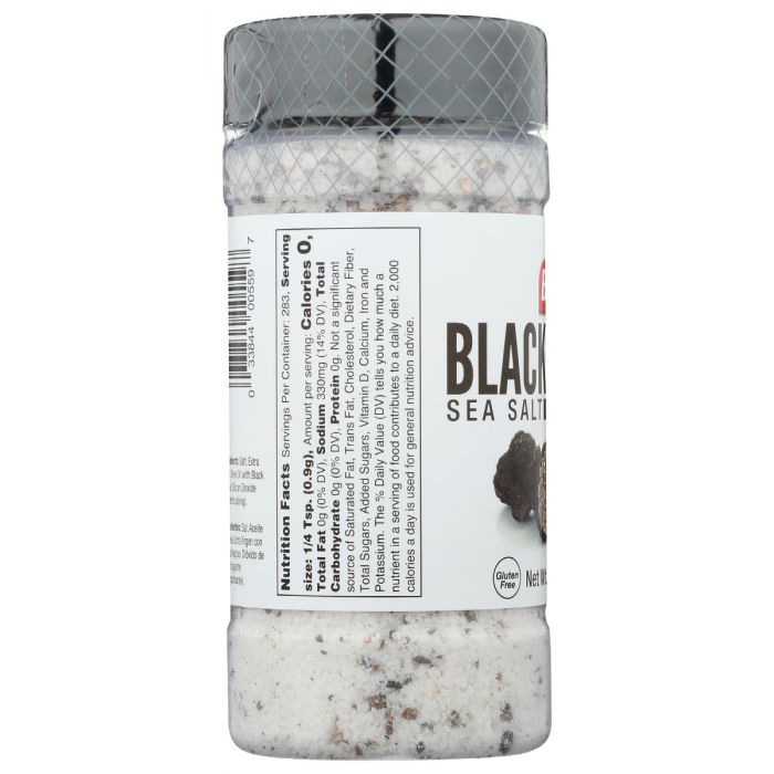 BADIA: Black Truffle Sea Salt, 8 oz