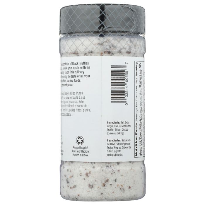 BADIA: Black Truffle Sea Salt, 8 oz