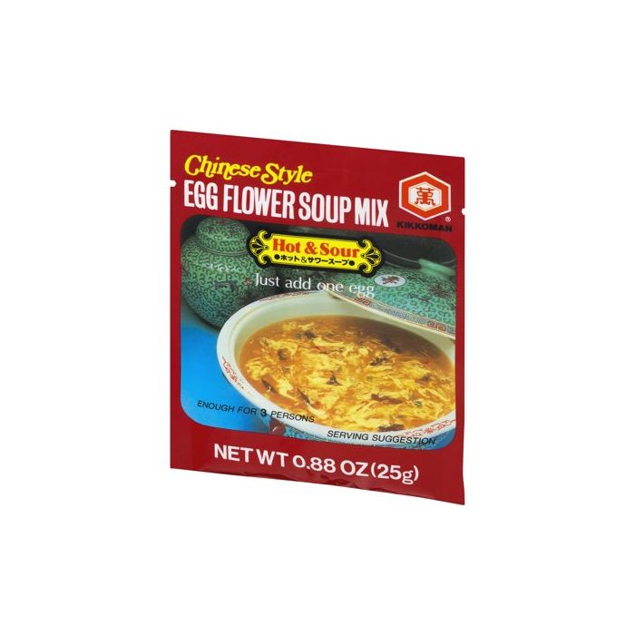 KIKKOMAN: Soup Egg Flower Hot & Sour, .88 oz