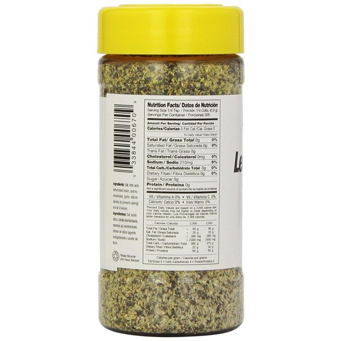 BADIA: Lemon Pepper Seasoning, 6.5 Oz