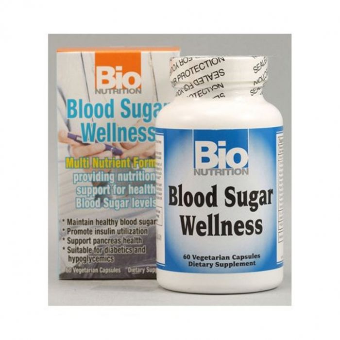 BIO NUTRITION: Blood Sugar Wellness, 60 vegetarian capsules