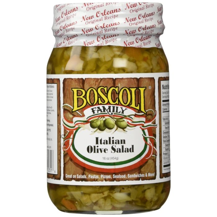 BOSCOLI: Italian Olive Salad, 16 oz