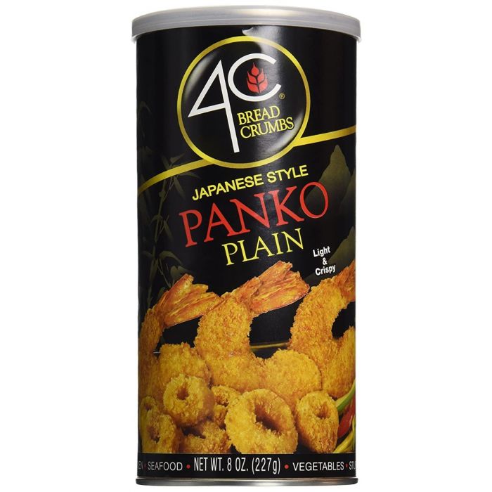 4C FOODS: Japanese Style Panko Plain Bread Crumbs, 8 oz