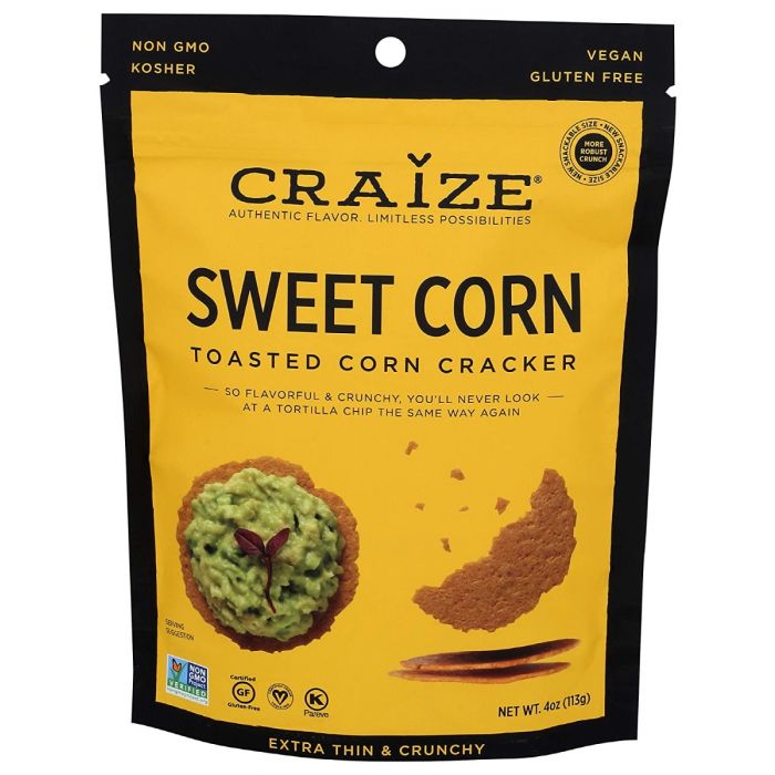 CRAIZE: Crackers Corn Sweet, 4 oz