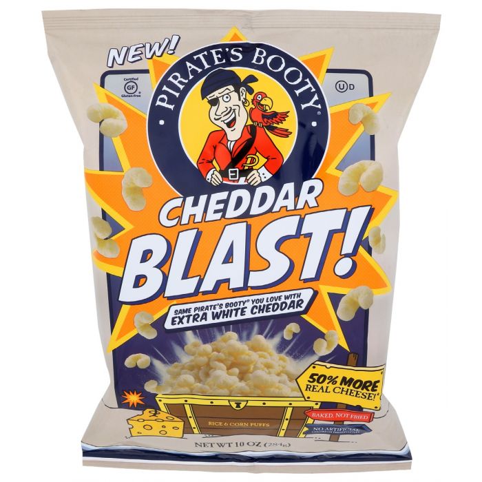 PIRATE BRANDS: Cheddar Blast, 10 oz