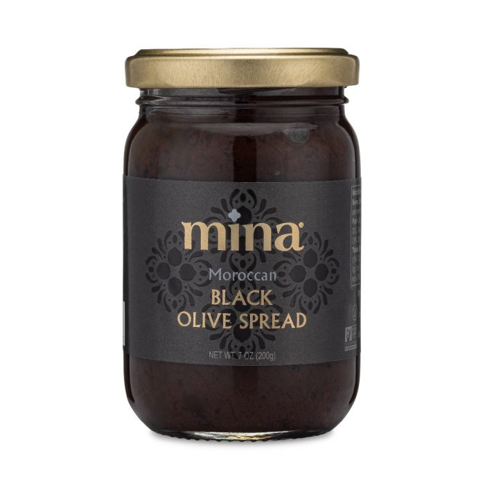 MINA: Spread Black Olive, 7 oz