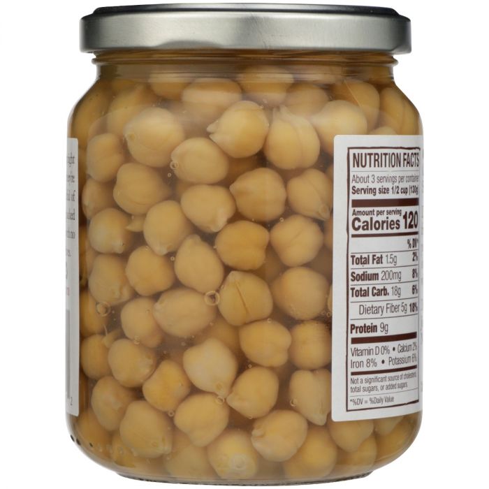 JOVIAL: 100 Percent Organic Chickpeas, 13 oz