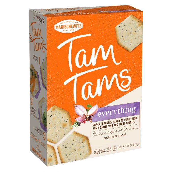 MANISCHEWITZ: Cracker Snk Tamtam Evrthng, 9.6 oz