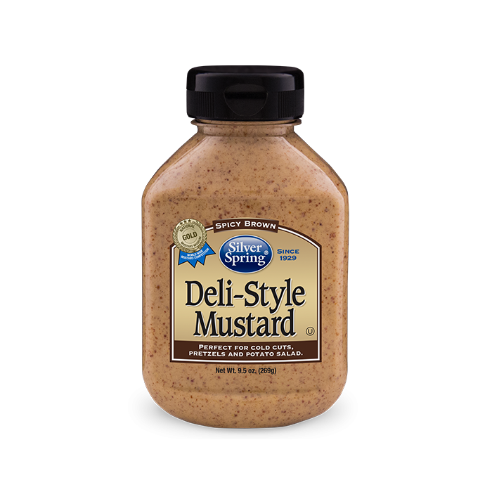 SILVER SPRINGS: Deli Style Mustard, 9.5 oz