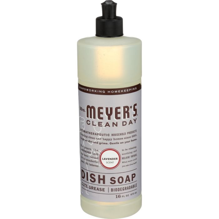 MRS MEYERS CLEAN DAY: Lavender Dish Soap, 16 oz