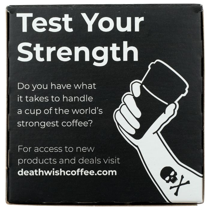 DEATH WISH COFFEE: Dark Roast Death Cups, 10 cp