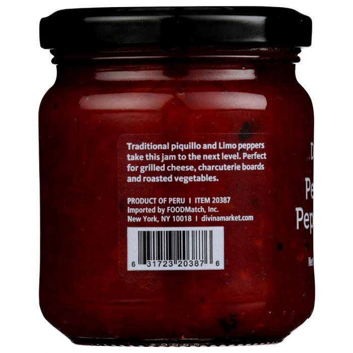 DIVINA: Peruvian Pepper Jam, 8.5 oz