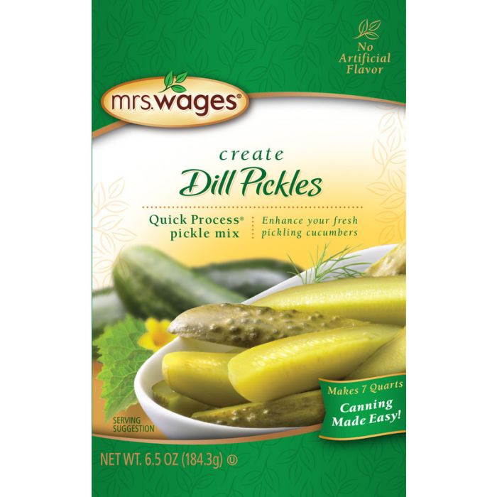 MRS WAGES: Dill Pickle Mix, 6.5 oz