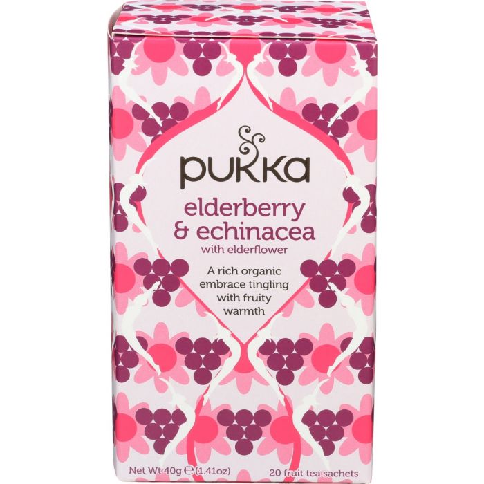 PUKKA HERBS: Elderberry and Echinacea, 20 bg