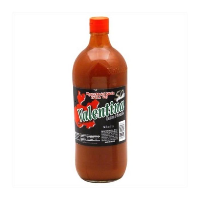 VALENTINA: Sauce Black Label Hot, 34 oz