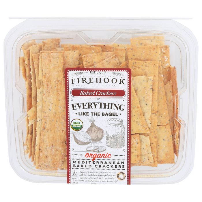 FIREHOOK: Everything Like The Bagel Crackers, 8 oz