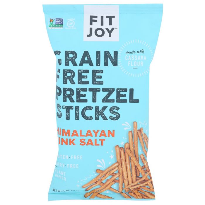 FITJOY: Himalayan Pink Salt Grain Free Pretzel Sticks, 5 oz