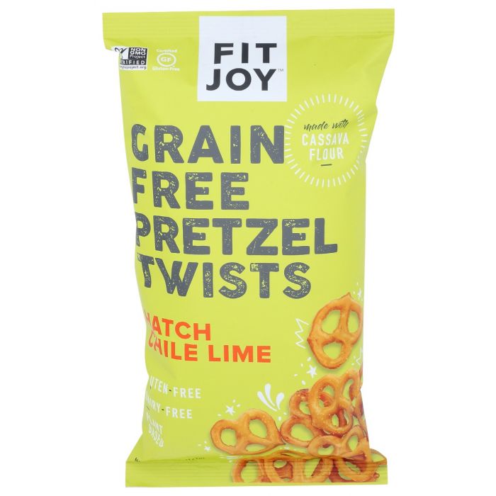 FITJOY: Hatch Chile Lime Pretzels, 4.5 oz