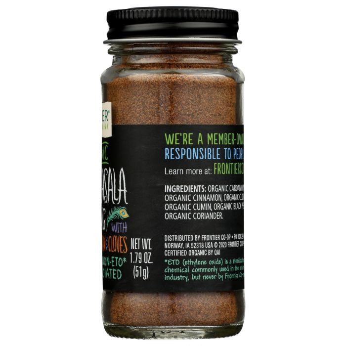 FRONTIER HERB: Organic Garam Masala, 1.79 oz