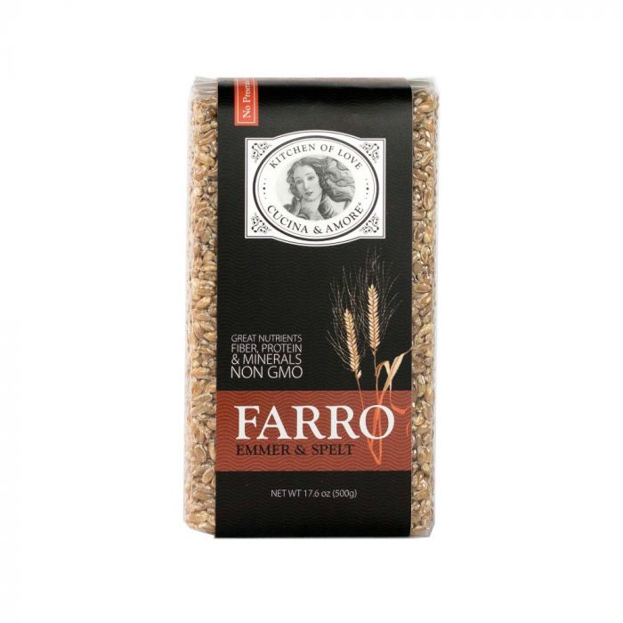 CUCINA & AMORE: Grains Farro, 17.6 oz