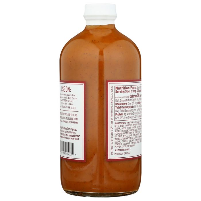 LILLIES Q: Gold Barbeque Sauce, 20 oz