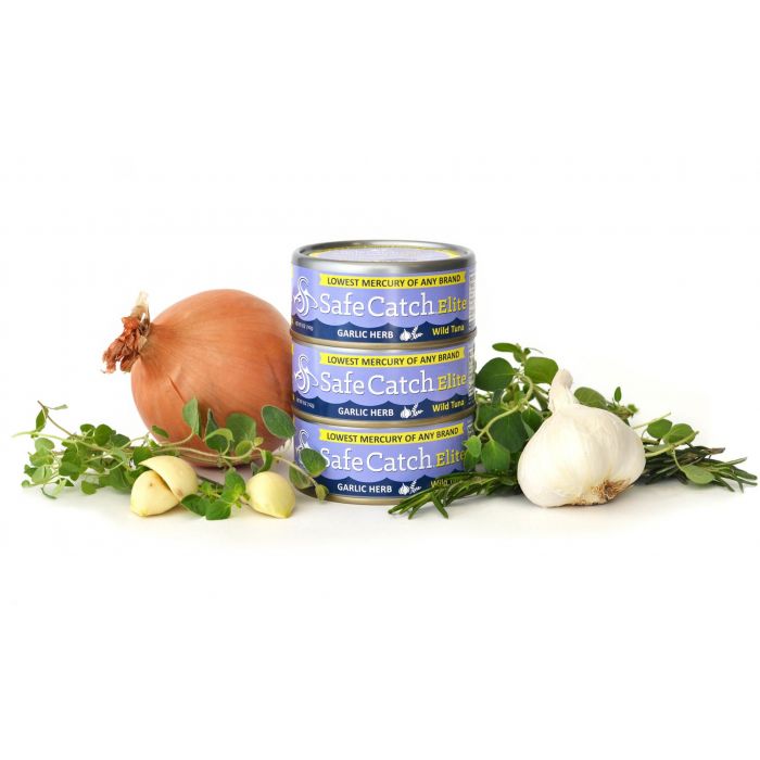 SAFECATCH: Tuna Wild Elite Garlic Herb, 5 oz