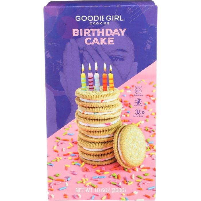 GOODIE GIRL: Birthday Cake Cookies, 10.6 oz