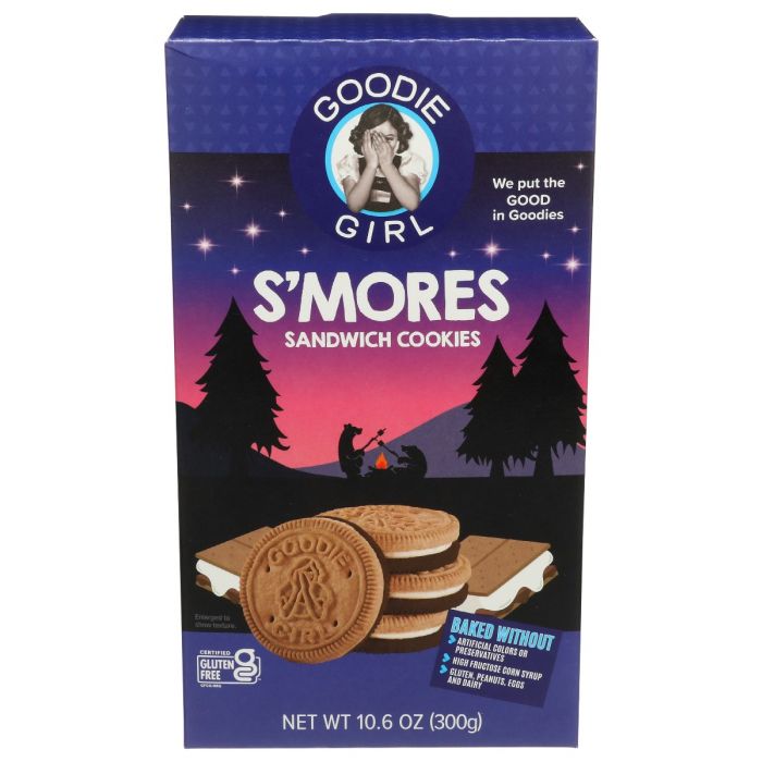 GOODIE GIRL: Smores Sandwich Cookies, 10.6 oz