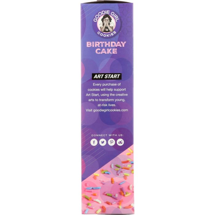 GOODIE GIRL: Birthday Cake Cookies, 10.6 oz