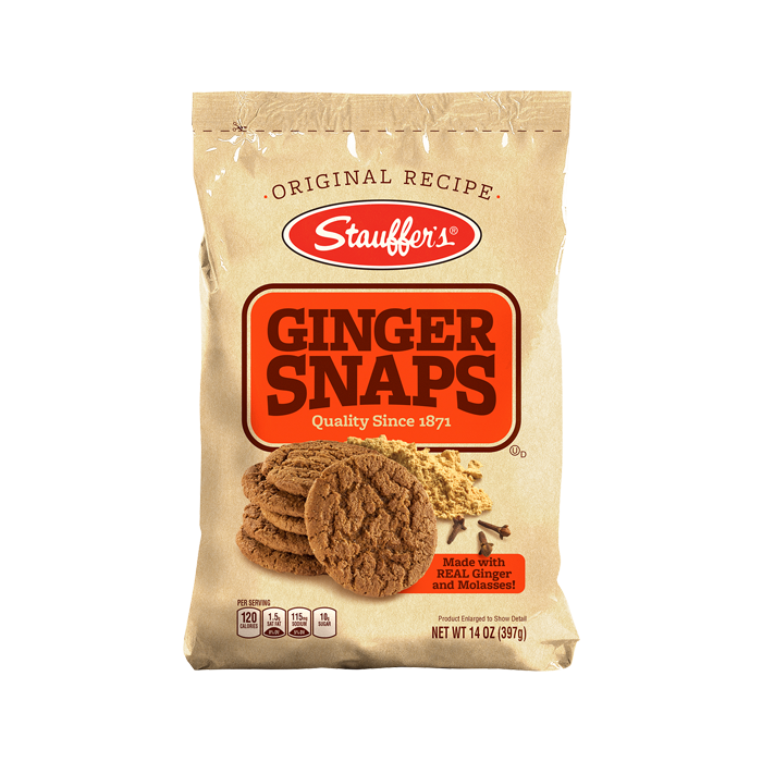 STAUFFER: Cookie Ginger Snap Original, 14 oz